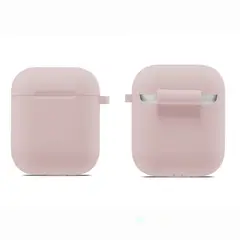GENERICO - Case de Silicona Para Airpods 1era y 2da Gen - Nude