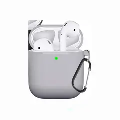 GENERICO - Case de Silicona Para Airpods 1era y 2da Gen - Gris