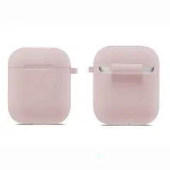 GENERICO - Case de Silicona Para Airpods 1era y 2da Gen - Nude