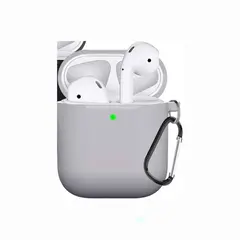 GENERICO - Case de Silicona Para Airpods 1era y 2da Gen - Gris
