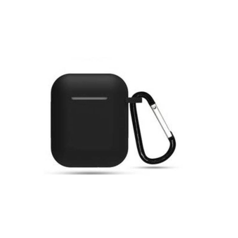 Funda de Silicona Para Airpods 1era y 2da Gen - Negro