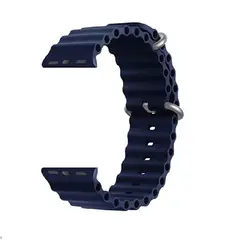 GENERICO - Correa Ultra Ocean para Apple Watch y Smart Watch Azul 44-45-46-49mm