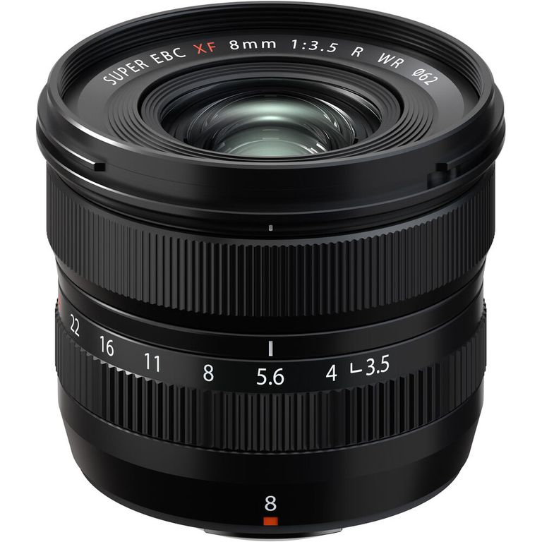 XF 8mm f/3.5 R WR Lente - Negro