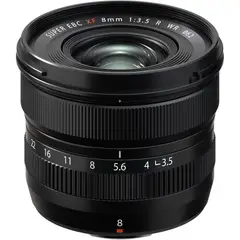 FUJIFILM - XF 8mm f/3.5 R WR Lente - Negro