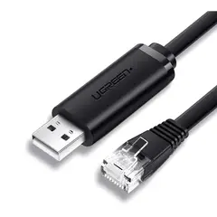 UGREEN - Cable Consola USB 2.0 to RJ45 RS232 FTDI Chip 3mts CM204 60813