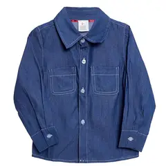 GENERICO - Camisa para Niño Vaquera Manga Larga