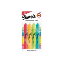 SHARPIE - Resaltador Tank Colores Fashion x4