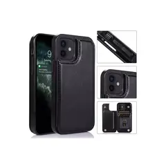 GENERICO - Case billetera cuero - iPhone 11