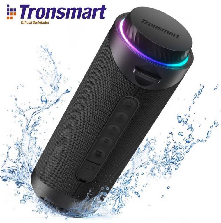 T7 Parlante Portatil Bluetooth 5.3 Acuatico 360°