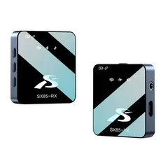 NANOTRON TECHNOLOGIES - Micrófono Inalámbrico Solapero 3 en 1 SX85 TipoC, iPhone y cámara DSLR