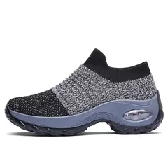 SHANDIAN - Running Mujer Zapatillas Deportivos Plataforma Air