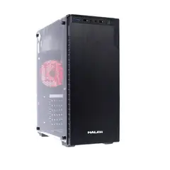 HALION - Case Gamer PC Bull 5518 Black c/fuente 350w Real