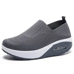 SHANDIAN - Running Mujer Zapatillas Deportivos Plataforma Air