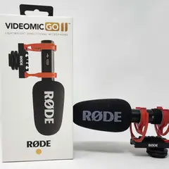 RODE - VideoMic GO II Micrófono de escopeta ultra compacto y ligero