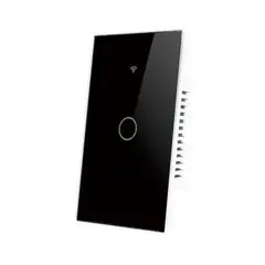 GENERICO - Interruptor de Pared con WiFi de 1 Toma Alexa y Google