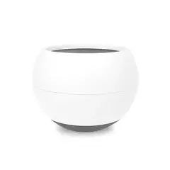 QHALITECH - Comedero para Perros y Gatos Ansiosos Gris