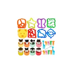 GENERICO - Moldes cortadores de sándwich para niños - Loncheras divertidas