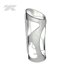 GENERICO - Porta Botella de Agua Moto Bajaj Silver