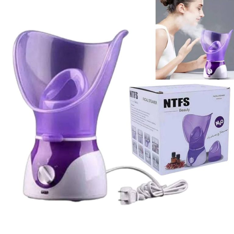 Mini Sauna Facial Vaporizador Violet Limpieza Profunda Rehidrata Cutis