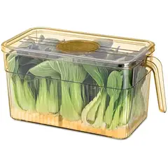 MINARI - Contenedor Organizador de Frutas y Verduras Recipiente con Tapa AM T14