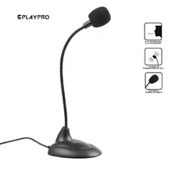 PLAYPRO - Micrófono Profesional con Cable P800 Calidad Estudio