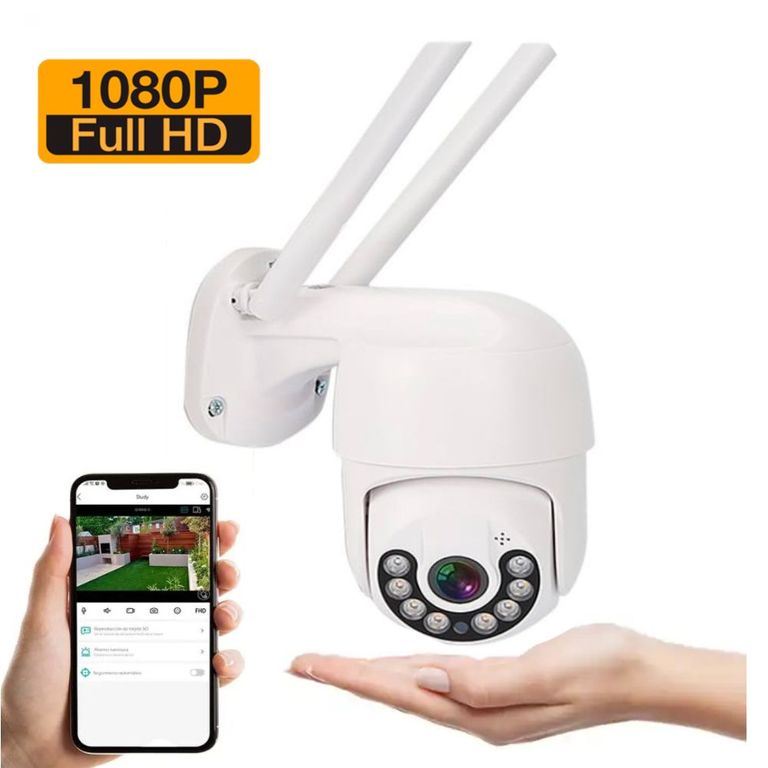 Cámara Seguridad IP Wifi Camaras para Interiores y Exteriores PTZ para el Hogar A8-PRO-2K