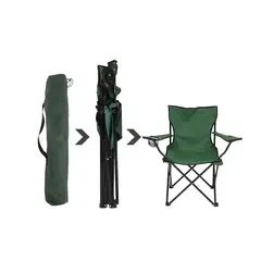 GENERICO - Silla Plegable De Camping Playa Piscina Terraza Verde