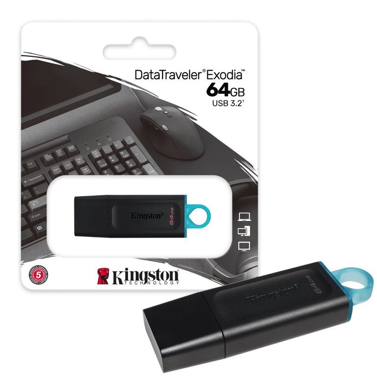 Usb  Kingston  64 gb