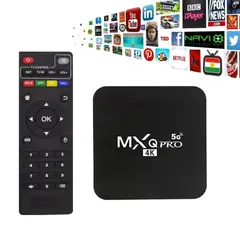 OEM - Smart TV BOX EL CLASICO MXQ PRO 5G 4K Android 5G Amplio WIFI QUAD CORE