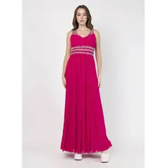 DOLCATTA - Vestido Briggitte Fucsia Color