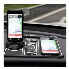 AURELA - Soporte Antideslizante para Celular 4 en 1 para Auto