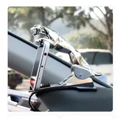 AURELA - Soporte de Celular para Auto de Jaguar - Plateado
