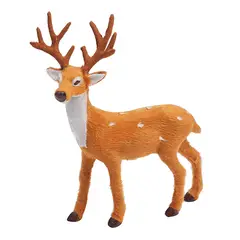 VATYERTY - 1 Pieza Decoración Navideña De Venado De Peluche 30cm