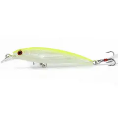 GENERICO - Señuelo de pesca minnow yellow white