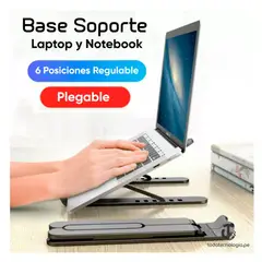SEISA - Soporte Para Laptop Notebook Plegable Soporte Antideslizante Premium