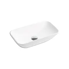 XM - LAVABO BOWL BLANCO DE LOZA CHANTAL 48CM24CM