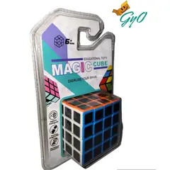 GENERICO - Cubo de Rubik 4x4 Magic Cube Black