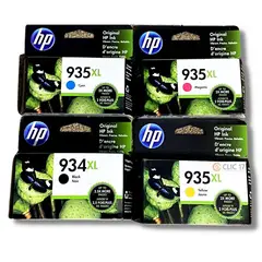 HP - Kit Tinta 934XL 935XL Cyan Magenta Amarillo Negro