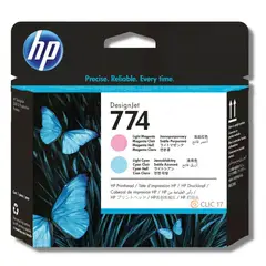 HP - Cabezal 774 LT Magenta Cyan P2V98A