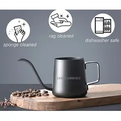 GENERICO - Jarra cuello de cisne black 350 ml