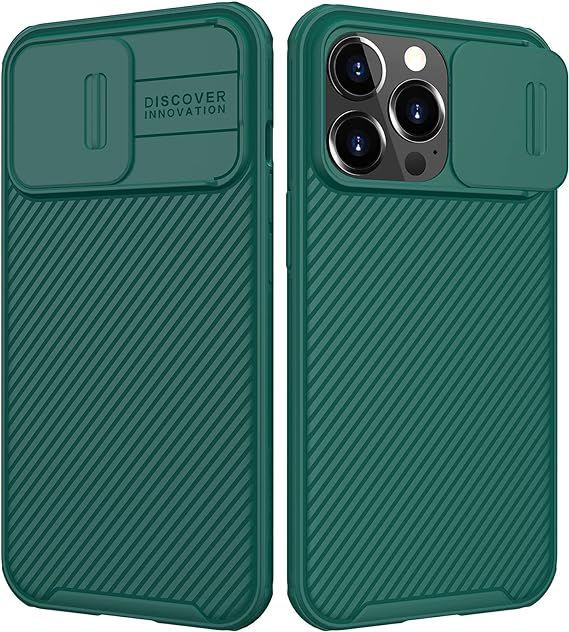 Funda CamShield iPhone 15 Pro Max Cubierta de Cámara - Verde