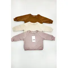 GENERICO - Polera Unisex Casual Eddie Color Beige Estacion 108