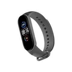 GENERICO - Correa Compatible con Xiaomi Mi Band 8 Gris Oscuro