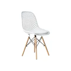 BONNO - Silla De Diseño Nordic Blanco