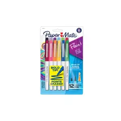 PAPER MATE - Marcadores Flair Bold 12ct