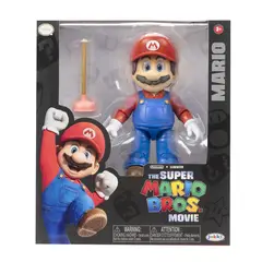 JAKKS PACIFIC - Super Mario Bros Movie - Figura de Mario con Desatascador