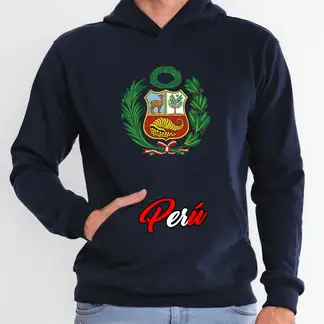GENERICO - Polera con capucha Perú