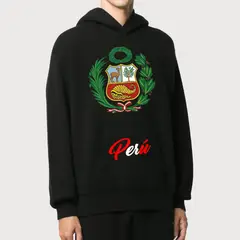 GENERICO - Polera con capucha Perú