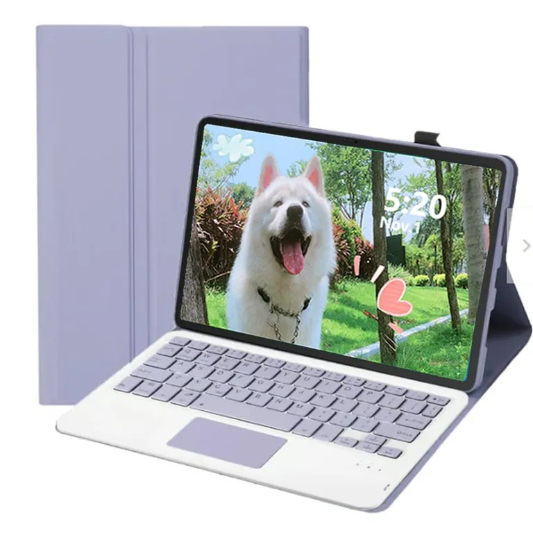 Tablet M11 8GB+128GB WiFi y Teclado Estuche-Morado