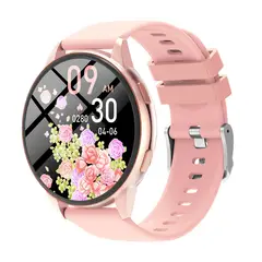 TOUMI - Fit 4 Pro De reloj inteligente de 1,5 pulgadas 390*390-Rosa